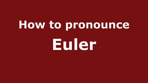 euler hermes pronunciation|How To Pronounce Euler Hermes: Euler Hermes pronunciation.